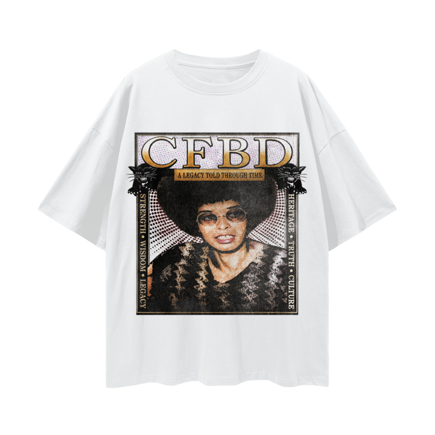 Angela Davis: Legacy of Bravery TEE